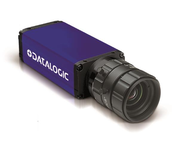 Datalogic machine vision system using a smart camera for automated inspection on an industrial production line