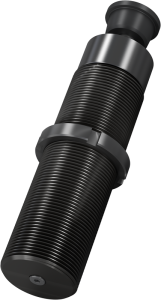 Close-up of ACE Controls shock absorber for industrial automation systems, provided by Northwest Automation