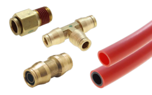 Advanced pneumatic tubing, hose, and accessories supplied by Northwest Automation for assembly and automation applications.